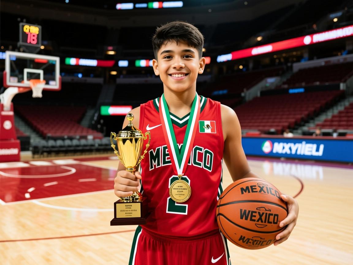 墨西哥篮球小将获得高中最有潜力奖