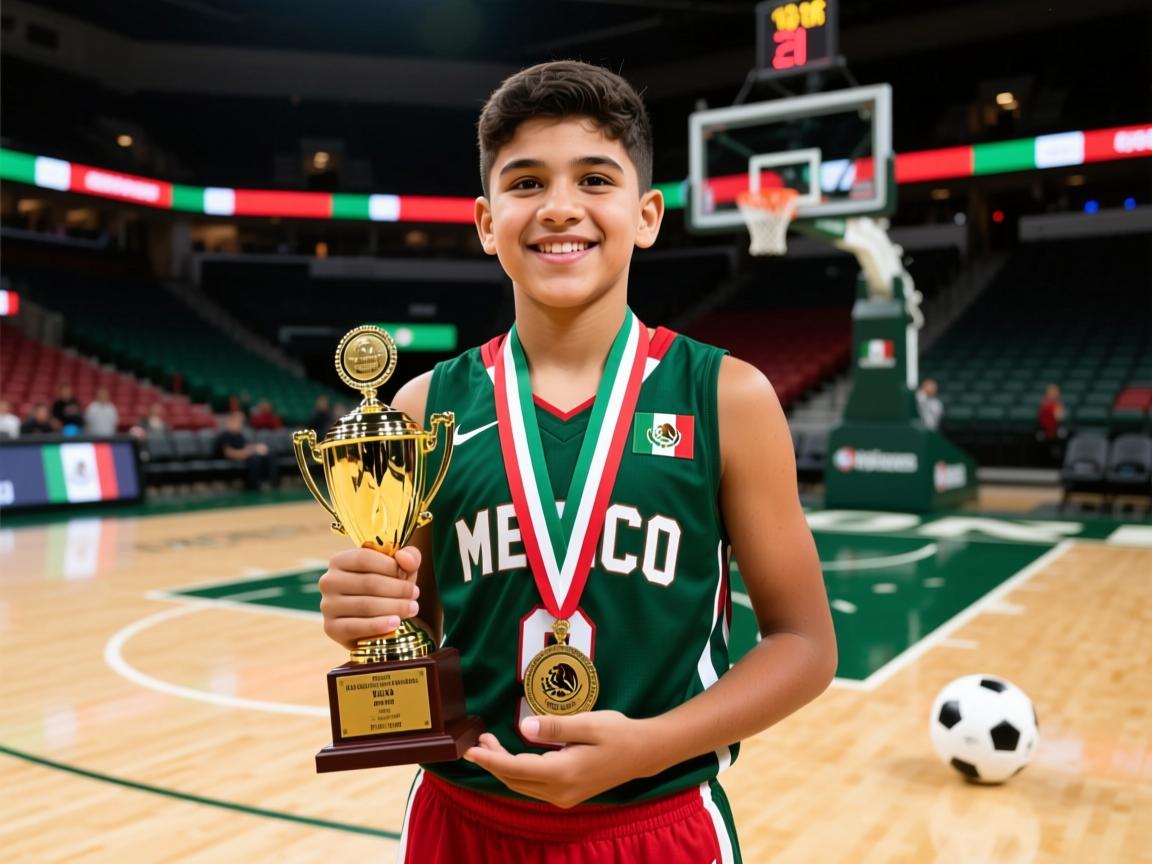 墨西哥篮球小将获得高中最有潜力奖  第2张